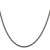 Sterling Silver Ruthenium-plated 2.3mm Rope Chain - QF-C017E108-7916
