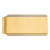 Sterling Silver Satin Gold-plated Front Money Clip