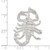 Sterling Silver Scorpion Pendant