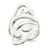 Sterling Silver Scroll Ring - QR-5FA89020-5482