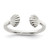 Sterling Silver Shell Ring - QR-F7FB0292-9172