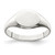 Sterling Silver Signet Ring - QR-24FD1849-5579
