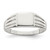 Sterling Silver Signet Ring - QR-6D5A9213-8853