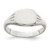 Sterling Silver Signet Ring - QR-D27FD2DB-8537