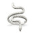 Sterling Silver Snake Ring - QR-0153F241-1562