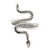 Sterling Silver Snake Ring - QR-6B829B76-6193