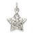 Sterling Silver Star Charm - QC-074BC01C-8612