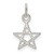 Sterling Silver Star Charm - QC-8D9AEFE2-5992