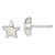 Sterling Silver Star Earrings - QE-7DAC8949-7163