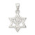 Sterling Silver Star of David Pendant - QC-03C825A7-8255