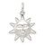 Sterling Silver Sun Charm - QC-2495D5BD-6519