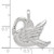 Sterling Silver Swan Charm - QC-A7E0DE86-3777