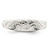 Sterling Silver Swirl Ring - QR-D799858B-6389