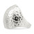 Sterling Silver Textured Dome Ring - QR-765FD13D-1620