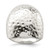 Sterling Silver Textured Dome Ring - QR-ABEBC09D-2980