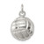 Sterling Silver Volleyball Charm