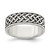 Sterling Silver Weave Design Ring - QR-29FD7202-9311