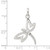 Sterling Silver With CZ Dragonfly Pendant