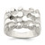 Sterling Silver Woman's Nugget Ring - QR-79BC161B-7916