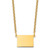 Sterling Silver/Gold-plated Colorado State Necklace