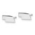 Sterling Silver/Rhodium-plated Nebraska State Earrings