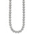 14K 8-9mm Grey Near Round Freshwater Cultured Pearl 16 inch Necklace