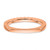 True Origin 14K Rose Gold 3/8 carat Lab Grown Diamond VS  D E F  Wedding Band