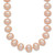 14k 8-9mm Pink Near-Round Freshwater Cultured Pearl 18 inch Necklace