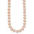 14k 8-9mm Pink Near-Round Freshwater Cultured Pearl 28 inch Necklace