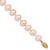 14k 8-9mm Pink Near-Round Freshwater Cultured Pearl 7.5 inch Bracelet
