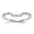 True Origin 14K White Gold 1/5 carat Lab Grown Diamond VS  D E F  Wedding Band - RM-C4583797-8339