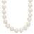 14k 8-9mm White Near-Round Freshwater Cultured Pearl 18 inch Necklace
