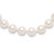 14k 8-9mm White Round Akoya Saltwater Cultured Pearl 16 inch Necklace