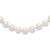 14k 8-9mm White Round Akoya Saltwater Cultured Pearl 24 inch Necklace