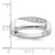 True Origin 14k White Gold Men's 1/4 carat Lab Grown Diamond VS D E F Band