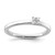 Two Promises 14k White Gold 1/20 carat Lab Grown Diamond VS/SI+ G+ Complete Promise Band - RM-A5254765-8195