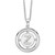 White Ice Sterling Silver Rhodium-plated 18 Inch Diamond Letter Z Initial Necklace with 2 Inch Extender