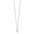 White Ice Sterling Silver Rhodium-plated 18 inch Diamond Necklace plus 2 inch Extender