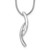 White Ice Sterling Silver Rhodium-plated 18 Inch Diamond Necklace with 2 Inch Extender - QW-3653B4EA-1304