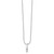 White Ice Sterling Silver Rhodium-plated 18 Inch Diamond Necklace with 2 Inch Extender - QW-F2B4D30E-8513