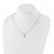 White Ice Sterling Silver Rhodium-plated 18 Inch Diamond Necklace with 2 Inch Extender - QW-F2B4D30E-8513