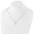 White Ice Sterling Silver Rhodium-plated 18 Inch Diamond Teardrop Necklace with 2 Inch Extender - QW-25FBDEFB-9752