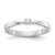 White Ice Sterling Silver Rhodium-plated Diamond  Ring
