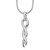 White Ice Sterling Silver Rhodium-plated Diamond 18 Inch Twist Necklace with 2 Inch Extender