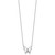 White Ice Sterling Silver Rhodium-plated Diamond Butterfly 18 inch Necklace plus 2 inch Extender