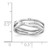 White Ice Sterling Silver Rhodium-plated Diamond Ring - QW-C0BF160E-1637