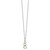 White Ice Sterling Silver Rhodium-plated Gold-tone 18 Inch Diamond Necklace with 2 Inch Extender - QW-69BAAAF3-8190