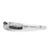 White Night Sterling Silver Rhodium-plated Black and White Criss Cross Diamond Ring - QR-54E73230-5979