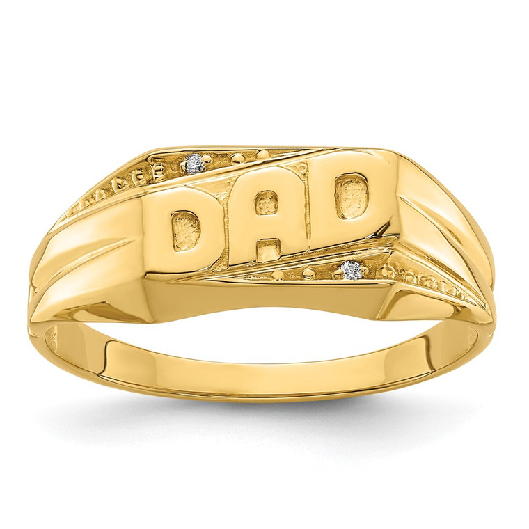 14k AA Diamond men's ring - Y1-21E6E8DB-4282