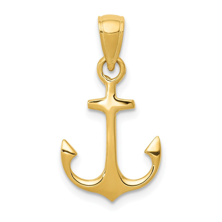 14k Anchor Pendant - C3-A9427CC4-3506